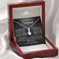 To My Beautiful Soulmate / You are the Best Thing that ever happened to me. / Alluring Beauty Necklace / Personalized Message Card