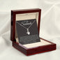 To My Soulmate / I found my missing piece / Alluring Beauty Necklace / Personalized Message Card