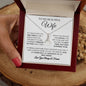 To My Beautiful Wife / How Special You Are to Me / Alluring Beauty Necklace / Personalized Message Card