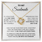 To My Soulmate / One Thing In Life / Love Knot Necklace