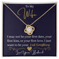 To My Wife / Love Your Husband / Love Knot Necklace
