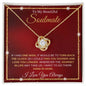 To My Soulmate / Love Knot Necklace