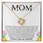 Mom / Love Knot Necklace
