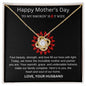 Happy Mother's Day / To My Smokin' Hot Wife / Gift from Husband / Love Knot Necklace