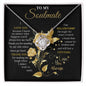 To My Soulmate / Our Bond Will Last a Lifetime / Love Knot Necklace