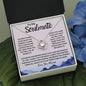 To My Soulmate / Best Views / Love Knot Necklace / Personalized Message Card