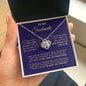 To My Soulmate / One Thing In Life / Love Knot Necklace