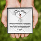 Mother's Day / Weary Mom / Love Knot Necklace
