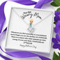 Mother's Day / Weary Mom / Love Knot Necklace
