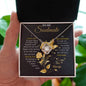 To My Soulmate / Our Bond Will Last a Lifetime / Love Knot Necklace