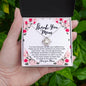 Thank You Mom / Love Knot Necklace
