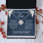 In Loving Memory / Dad / Love Knot Necklace