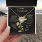 To My Soulmate / Our Bond Will Last a Lifetime / Love Knot Necklace