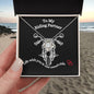 To My Riding Partner / One Sweet Ride / Love Knot Necklace