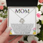 Mom / Love Knot Necklace