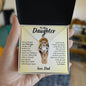 To My Daughter / This Old Lion / Love, Dad / Love Knot Necklace