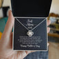Happy Mother's Day / Best Mom Ever / Love Knot Necklace