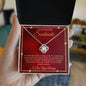 To My Soulmate / Love Knot Necklace