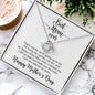 Happy Mother's Day / Best Mom Ever / Love Knot Necklace