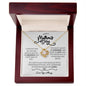Happy Mother's Day / Grateful for You / Love Knot Necklace / Personalized Message Card