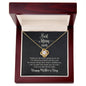 Happy Mother's Day / Best Mom Ever / Love Knot Necklace