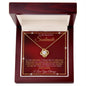 To My Soulmate / Love Knot Necklace
