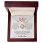 Happy Mother's Day / Grateful for You / Love Knot Necklace / Personalized Message Card