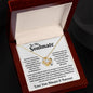 To My Soulmate / You Deserve a Relationship as Beautiful as You Are / Love knot Necklace
