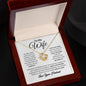 To My Wife / All Worth It / Love Knot Necklace / Personalized Message Card