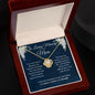 In Loving Memory / Mom / Love Knot Necklace