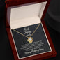 Happy Mother's Day / Best Mom Ever / Love Knot Necklace