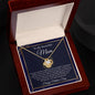 To My Beautiful Mom / Happy Mother's Day / Love Knot Necklace