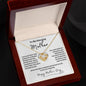 To My Amazing Mother / Happy Mother's Day / Love Knot Necklace
