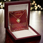 To My Soulmate / Love Knot Necklace
