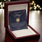 To My Beautiful Mom / Love Knot Necklace