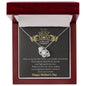 Best Mom in the World / Happy Mother's Day / Love Knot Necklace