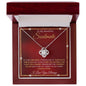 To My Soulmate / Love Knot Necklace