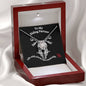 To My Riding Partner / One Sweet Ride / Love Knot Necklace