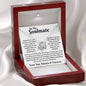 To My Soulmate / You Deserve a Relationship as Beautiful as You Are / Love knot Necklace