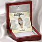 To My Daughter / This Old Lion / Love, Dad / Love Knot Necklace