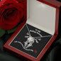 To My Riding Partner / One Sweet Ride / Love Knot Necklace