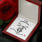 To My Riding Partner / One Sweet Ride / Love Knot Necklace