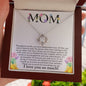 Mom / Love Knot Necklace