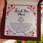 Thank You Mom / Love Knot Necklace