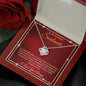 To My Soulmate / Love Knot Necklace
