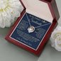 To My Smokin' Hot Soulmate / Love Forged in Fire / Love Knot Necklace / Personalized Message Card