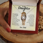 To My Daughter / This Old Lion / Love, Dad / Love Knot Necklace