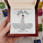 Mother's Day / Weary Mom / Love Knot Necklace