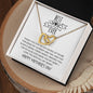 Best Mom Ever / Happy Mother's Day / Interlocking Heart Necklace