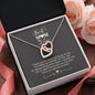 Best Mom Ever / Interlocking Heart Necklace